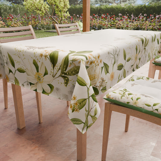 Promo Cucina Floral Tovaglia in Stampa Digitale + Tovaglia Trasparente + Runner in Omaggio.