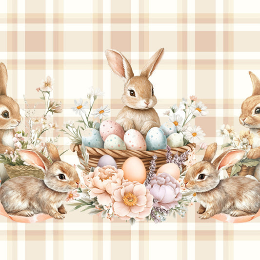 Tappeto Cucina Pasqua Antiscivolo Passatoia Pasqua Cucina lavabile Cesti & Coniglietti