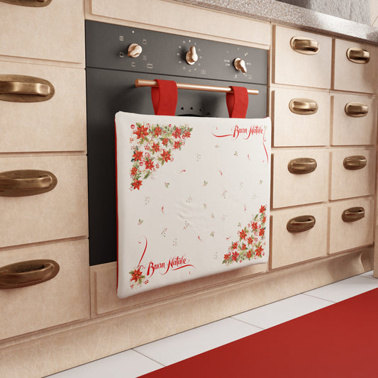 Housse de Four de Noël pour Cuisine en Impression Numérique Joyeux Noël