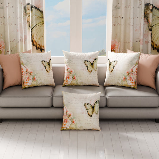 Cuscini, Copricuscini Divano, Cuscini Arredo in Stampa Digitale Shabby 336