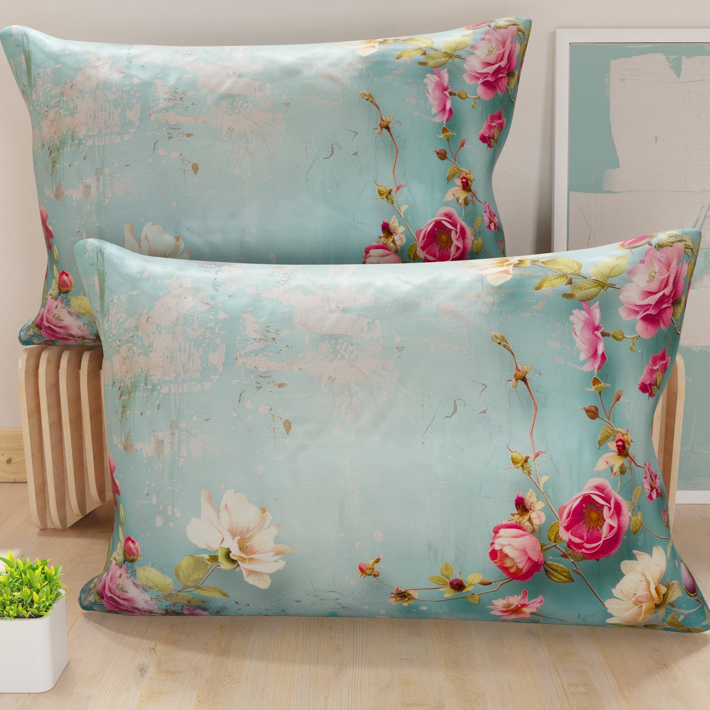 Taies d'oreiller, Taies d'oreiller en impression numérique, Shabby 345