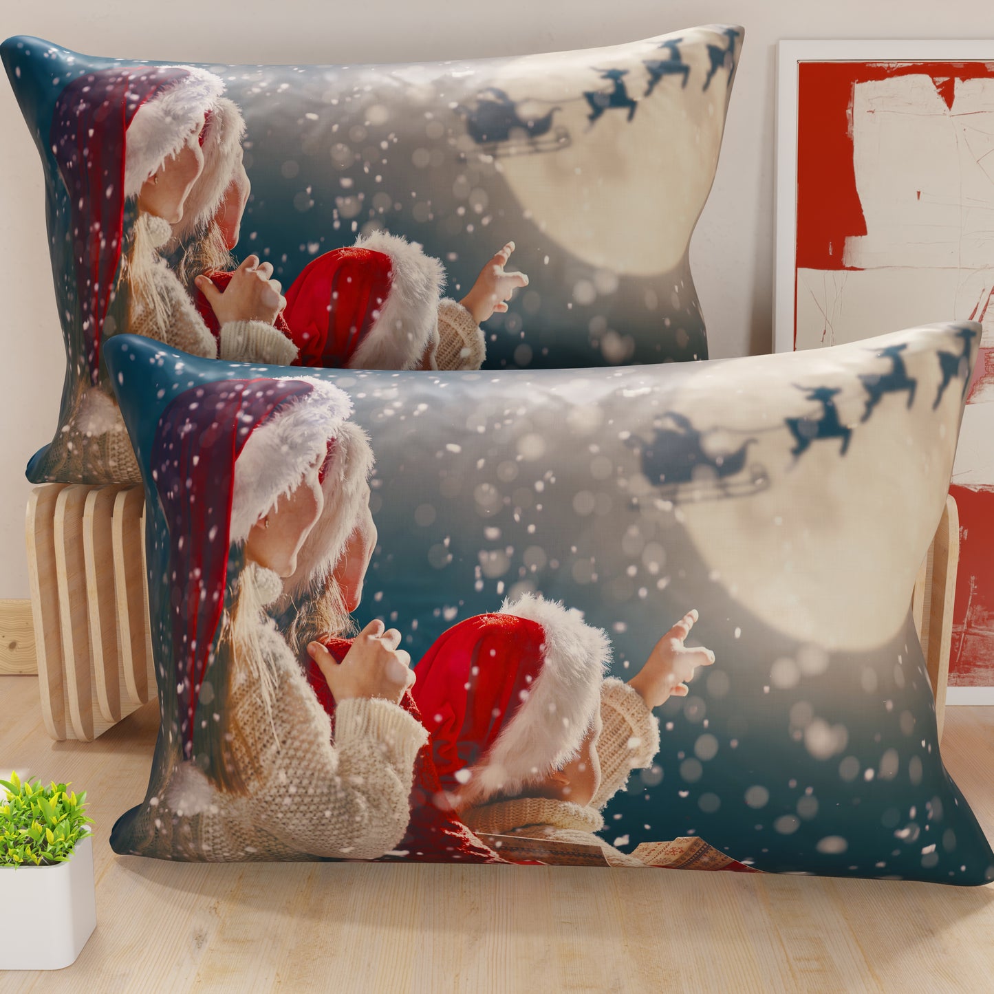Housses de coussin en impression numérique Noël, 25 Xmas 20