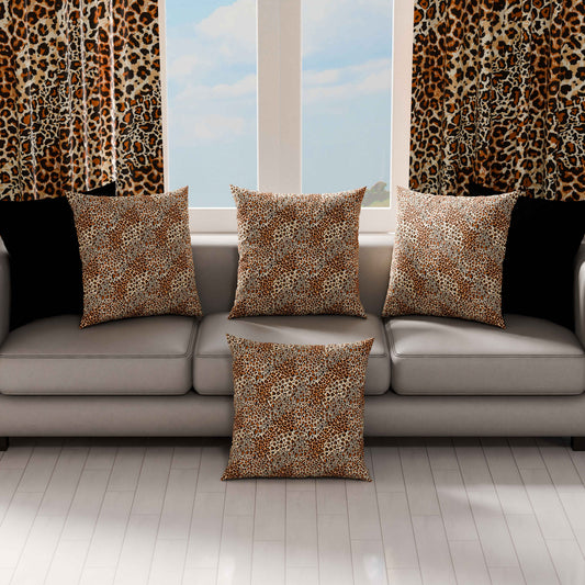 Cuscini, Copricuscini Divano, Cuscini Arredo in Stampa Digitale Animalier Maculato