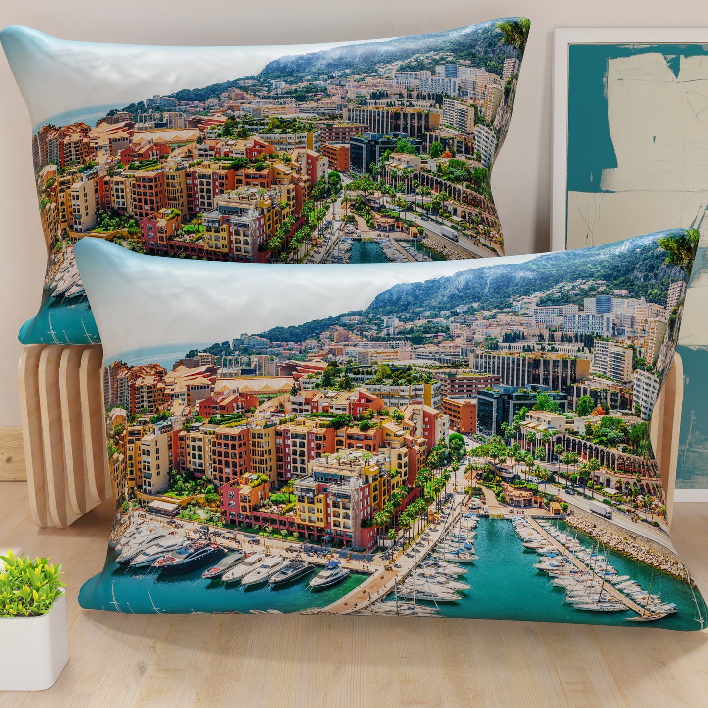 Taies d'oreiller, Taies d'oreiller en impression numérique, Principauté de Monaco