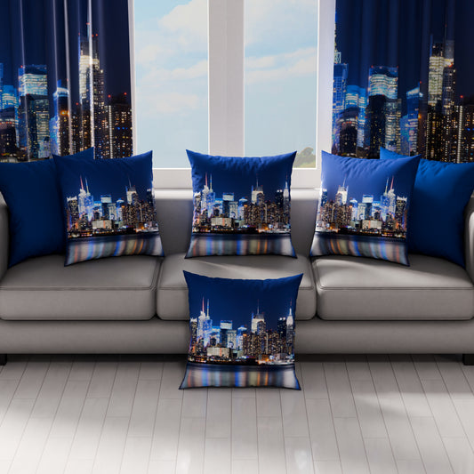 Cuscini, Copricuscini Divano, Cuscini Arredo in Stampa Digitale New York