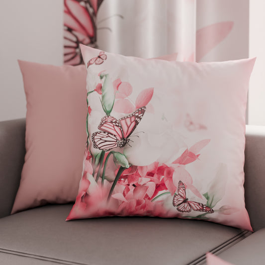 Cuscini, Copricuscini Divano, Cuscini Arredo in Stampa Digitale Roses Butterfly