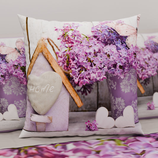 Coussins, Housses de coussin pour canapé, Coussins décoratifs en impression numérique Shabby 01