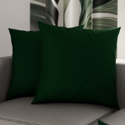Cuscini, Copricuscini Divano, Cuscini Arredo in Tinta Unita, Verde Smeraldo