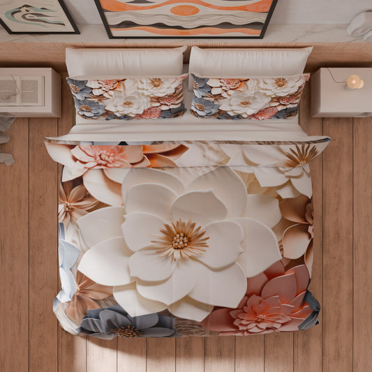 Housse de couette Double, Simple, Une place et demie, Floral 05-1