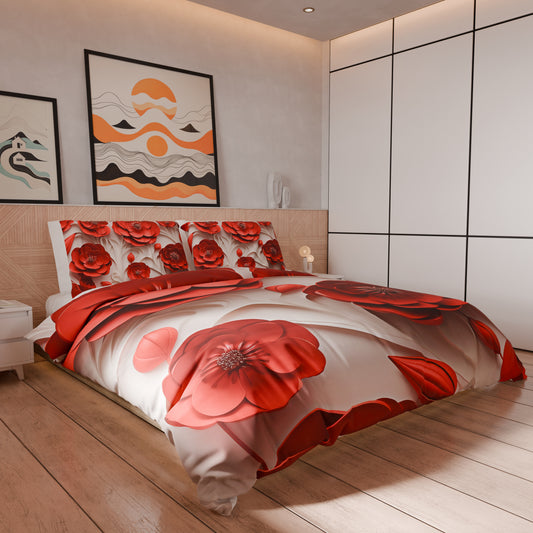 Housse de couette Double, Simple, Une place et demie, Floral 05-14