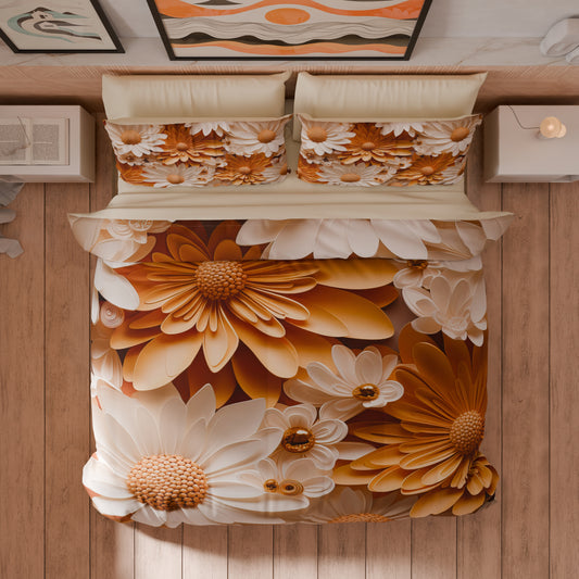 Housse de couette Double, Simple, Une place et demie, Floral 05-2
