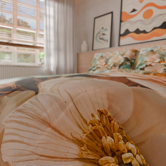 Housse de couette Double, Simple, Une place et demie, Floral 05-9