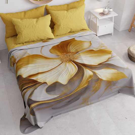 Couvre-lit d'été, Couverture légère, Draps couvre-lit floral 06-20