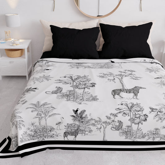 Copriletto Estivo, Coperta Leggera, Lenzuola Copriletto, Animalier 02