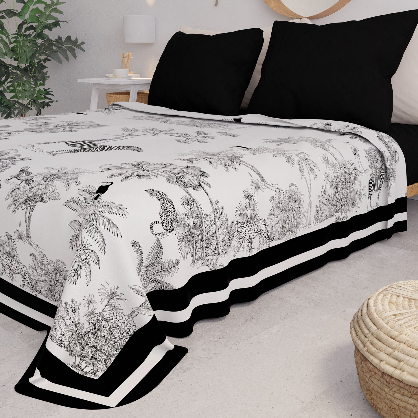 Copriletto Estivo, Coperta Leggera, Lenzuola Copriletto, Animalier 02