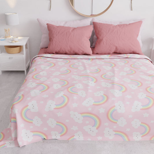 Copriletto Estivo, Coperta Leggera, Lenzuola Copriletto, Rainbow