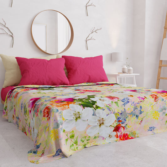 Copriletto Estivo, Coperta Leggera, Lenzuola Copriletto, Spring Colorful