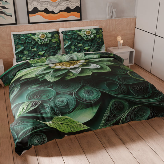 Housse de couette Double, Simple, Une place et demie, Floral 05-22