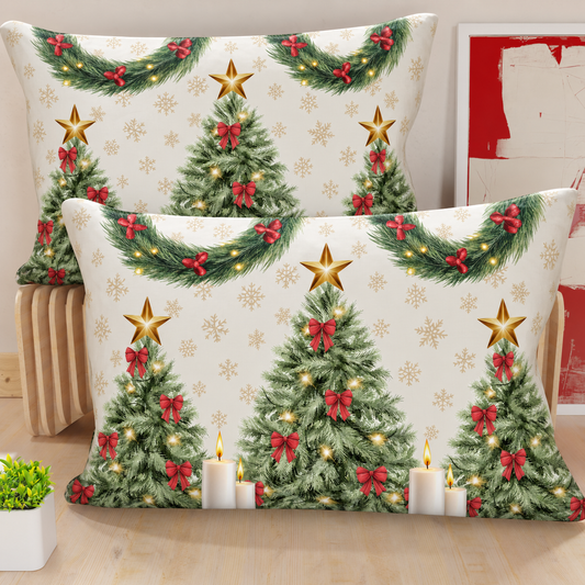 Federe, Federe Cuscini in Stampa Digitale, Christmas Tree