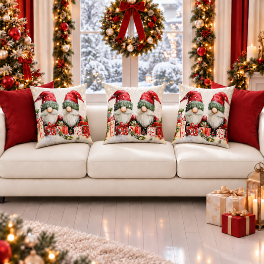 Coussins, Housses de coussin pour canapé, Coussins décoratifs de Noël 25 Xmas 11