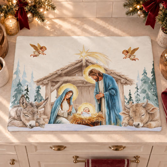 Coprifornello Natalizio Coprifuochi Cucina in Stampa Digitale Miracolo