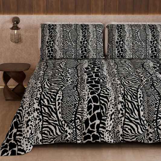 Duvet, Double, Single, Square and Half Quilt, Zebra Animal Print