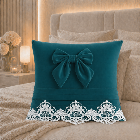 Cuscini Arredo in Velluto 1pz, Cuscini divano Bijou Ottanio