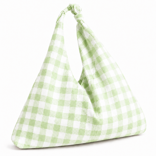 Borsa Modello Jacqueline A Quadretti Salvia