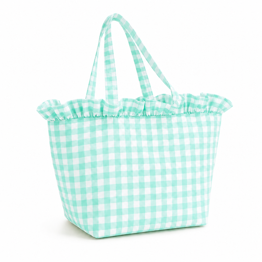 Borsa Modello Diora A Quadretti Tiffany