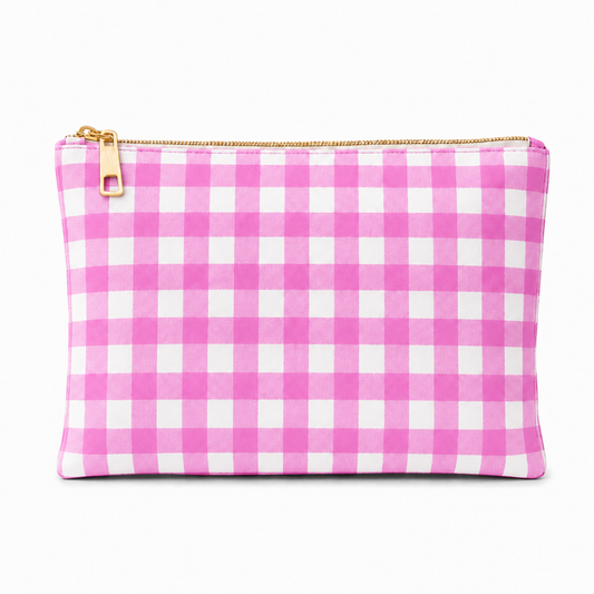 Collezione Mare in Stampa Digitale A Quadretti Fucsia