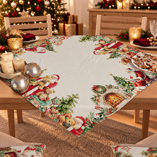 Centrotavola Natalizio per Cucina in Stampa Digitale Sweet Santa