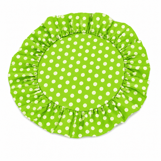 Tovagliette Americane Rotonde con Rouches Pois 05