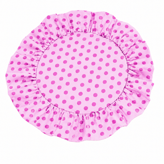 Tovagliette Americane Rotonde con Rouches Pois 10
