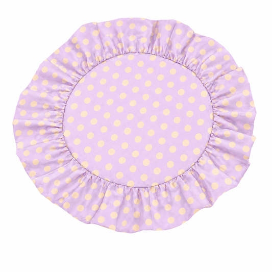 Tovagliette Americane Rotonde con Rouches Pois 21