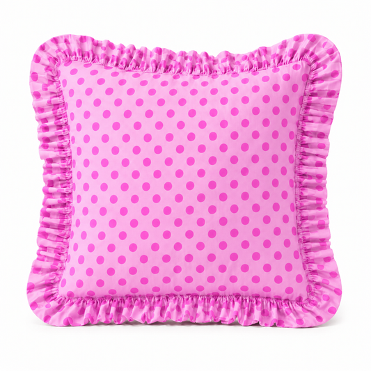 Cuscino Arredo con Rouches Pois 10
