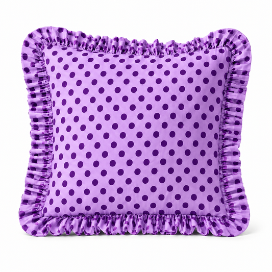 Cuscino Arredo con Rouches Pois 13