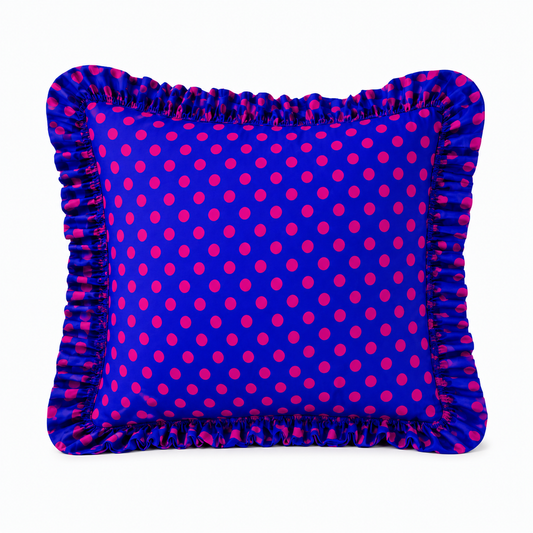 Cuscino Arredo con Rouches Pois 23