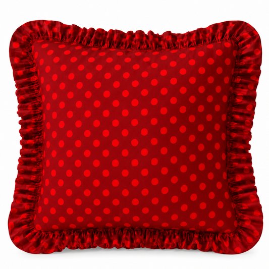 Cuscino Arredo con Rouches Pois 26
