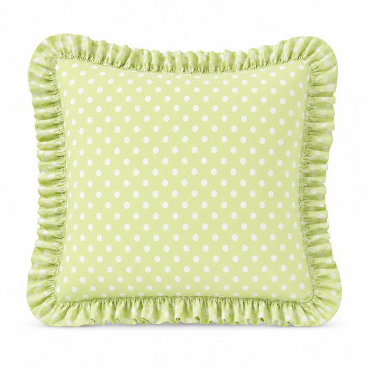 Cuscino Arredo con Rouches Pois 02