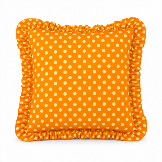 Cuscino Arredo con Rouches Pois 06