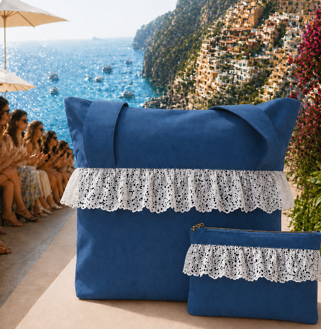 Collezione Mare in Tessuto WaterProof in Pizzo San Gallo Avion