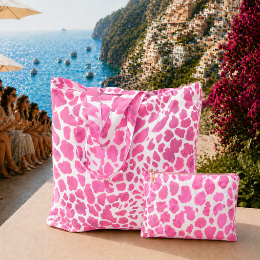 Collezione Mare in Stampa Digitale Cobra Rosa