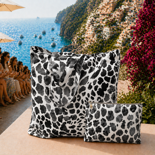 Collezione Mare in Stampa Digitale Cobra Nero