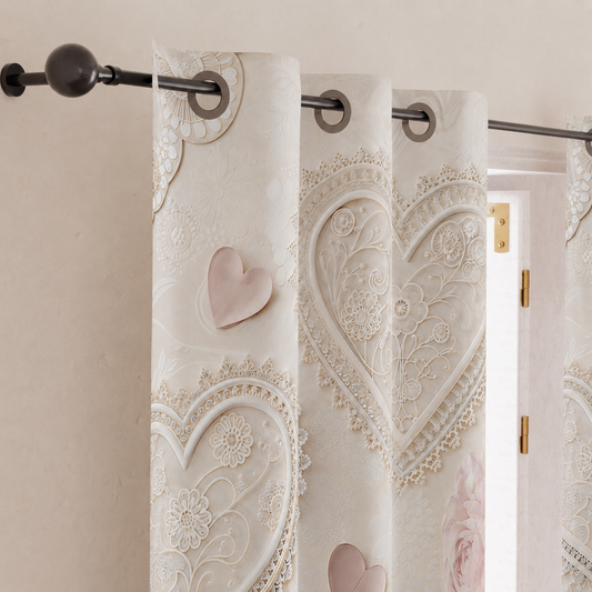 Tenda Arredo da Interno a Pannelli con Anelli Shabby 319