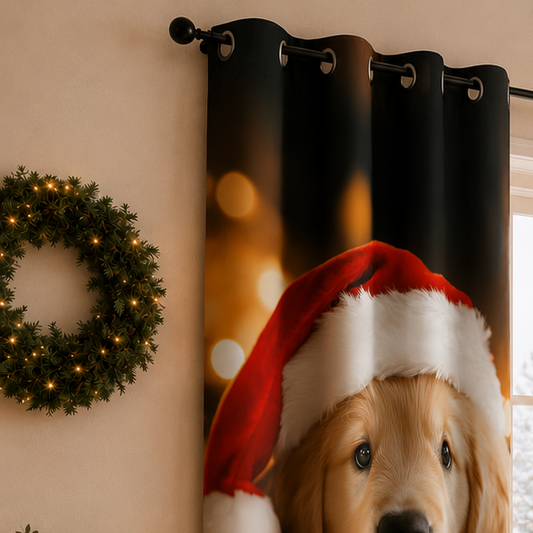 Tenda Arredo da Interno a Pannelli con Anelli 25 Xmas 15
