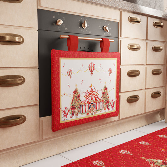 Housse de Four de Noël pour Cuisine en Impression Numérique Cirque