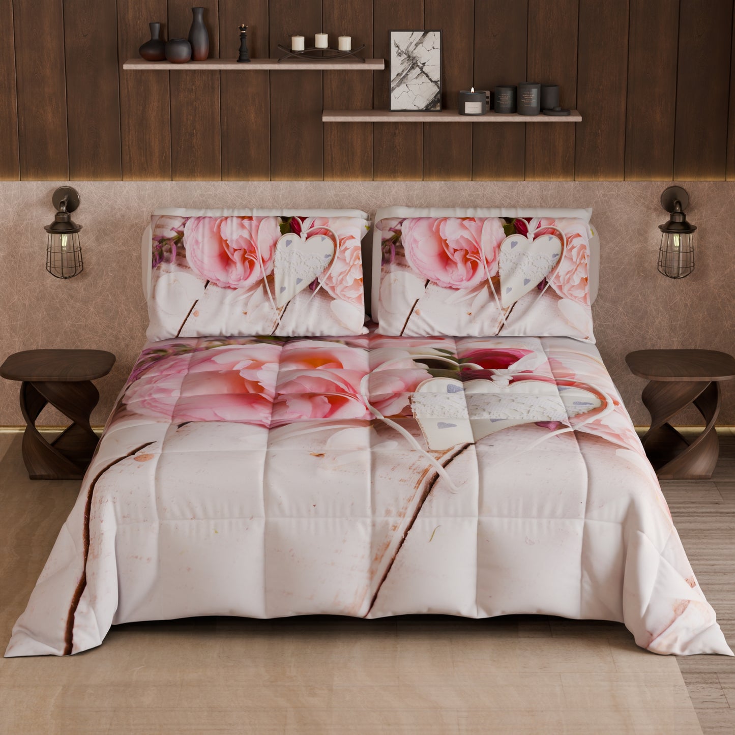 Duvet, Double Quilt, Single, Square and Half, Country Chic