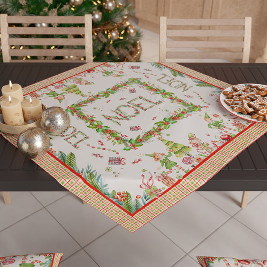 Centrotavola Natalizio per Cucina in Stampa Digitale Noel