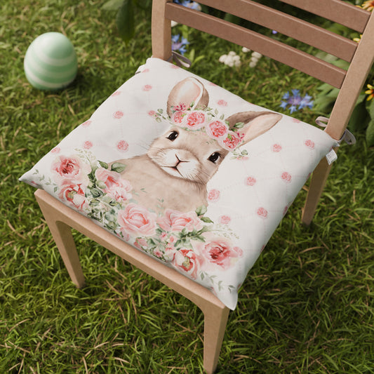 Cuscini Pasqua per Sedie Coprisedia Pasqua 6 Pezzi Pink Rabbit