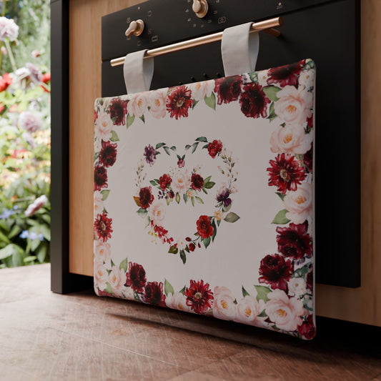 Copriforno per Cucina in Stampa Digitale Floreale-07 1pz